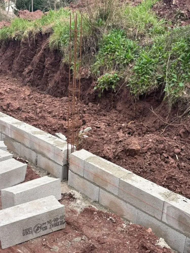 Mur construction brique 