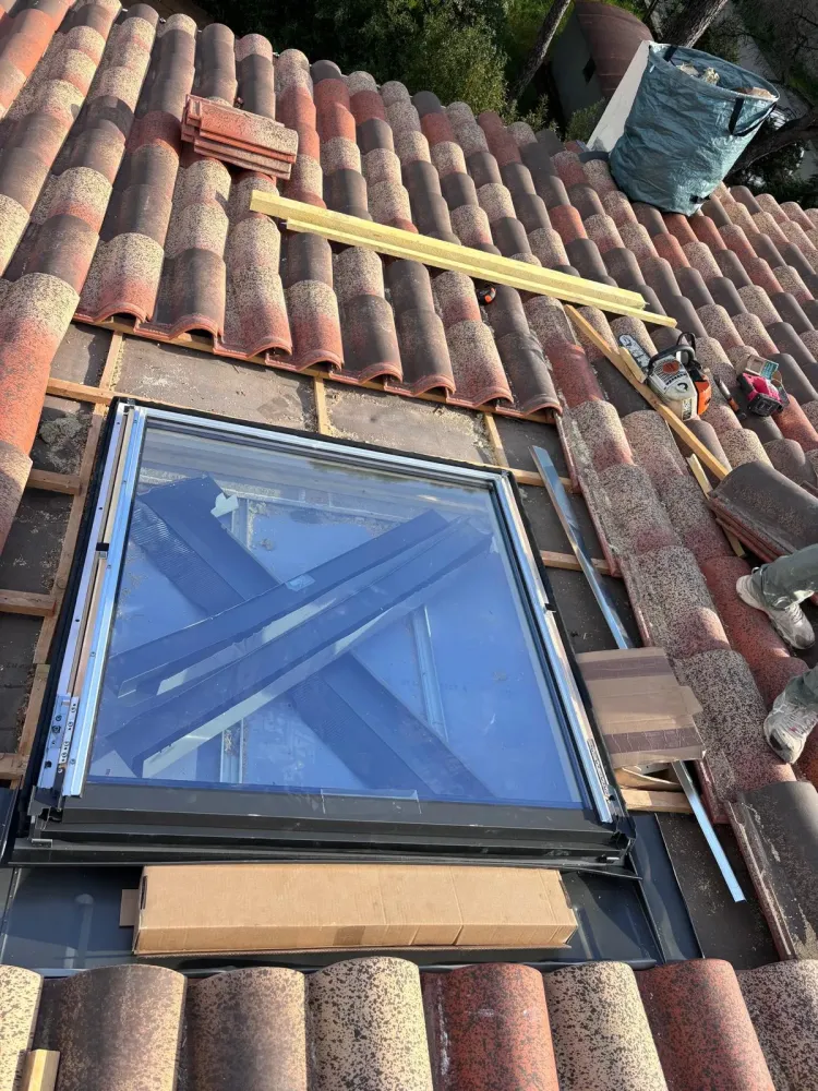 Pose de fenetre de toit (3)